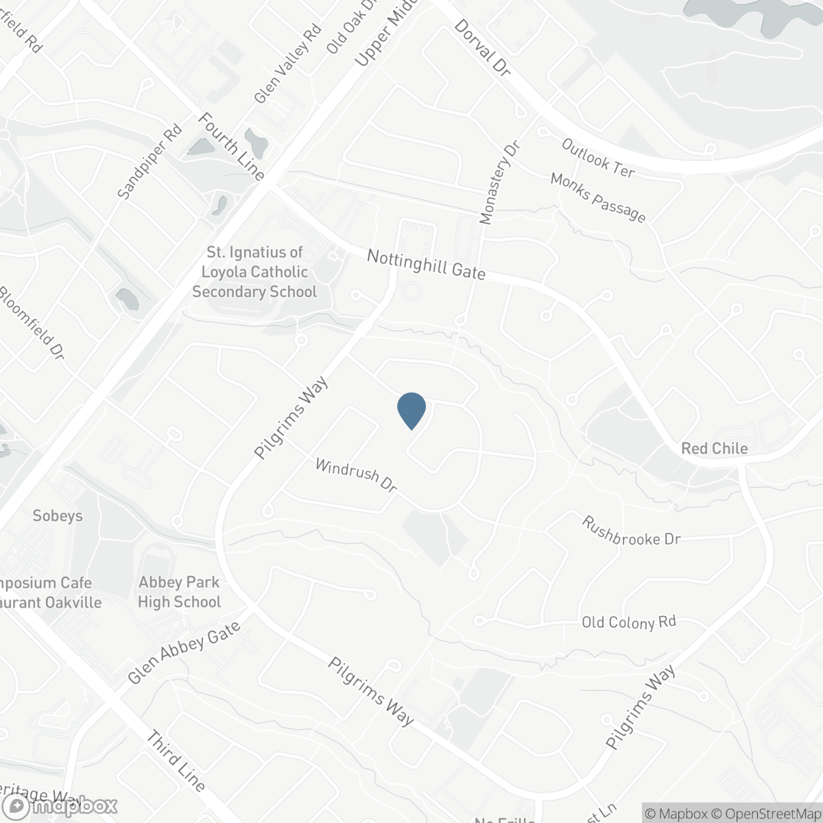 1348 WINDRUSH DRIVE, Oakville, Ontario L6M 1W7